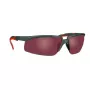 3M S2024AS-RED safety eyewear Safety glasses Plastic Grey, Red
