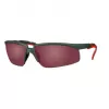 3M S2024AS-RED safety eyewear Safety glasses Plastic Grey, Red