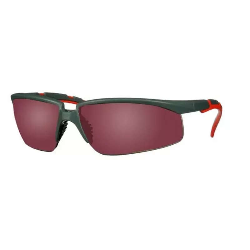 3M S2024AS-RED safety eyewear Safety glasses Plastic Grey, Red