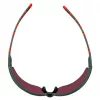 3M S2024AS-RED safety eyewear Safety glasses Plastic Grey, Red
