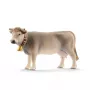 schleich FARM WORLD Braunvieh cow, 3 yr(s), Farm, Farm animals / farm toys, Multicolour, Plastic, 1 pc(s)