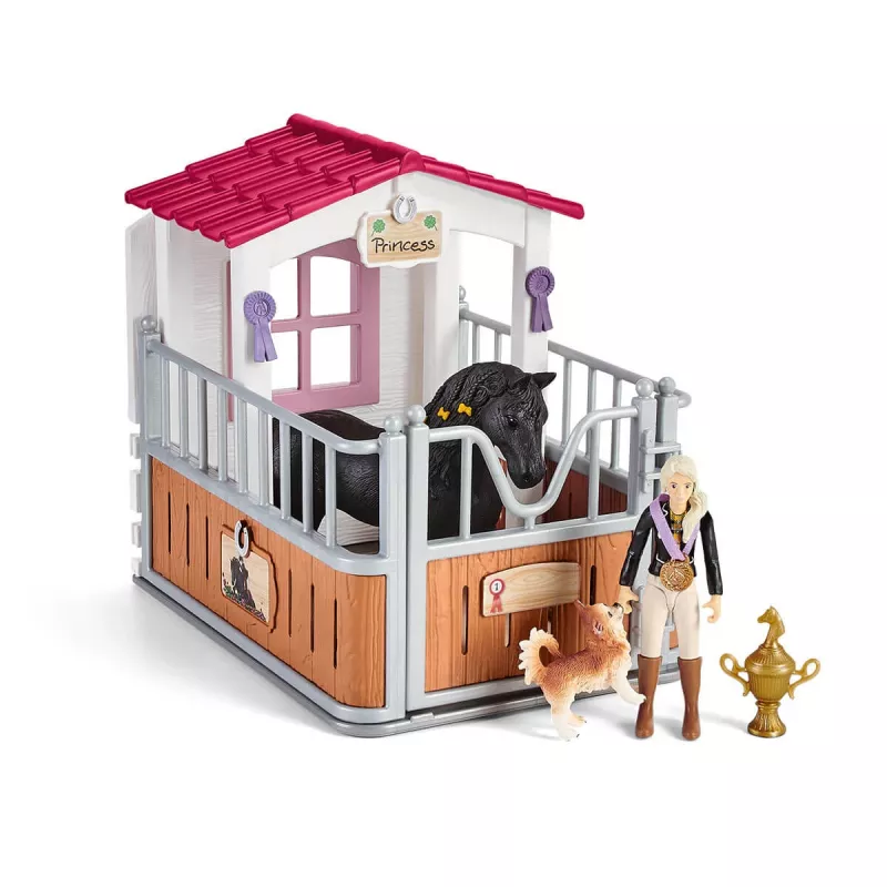 schleich HORSE CLUB Horse Box with Tori & Princess, Horse Stable, Horses, 5 yr(s), Multicolour, Plastic