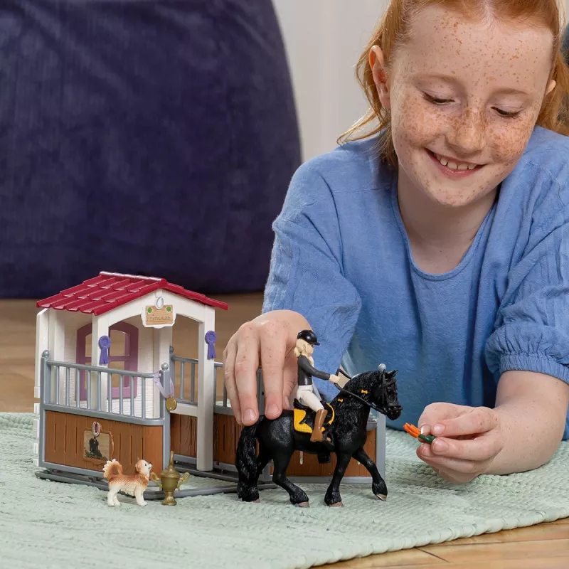 schleich HORSE CLUB Horse Box with Tori & Princess, Horse Stable, Horses, 5 yr(s), Multicolour, Plastic