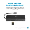 HP 65W USB-C Slim Travel Power Adapter, Laptop, Universal, 90 V, 47 - 63 Hz, 65 W, 20 V