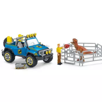 schleich Dinosaurs Off-road vehicle with dino outpost