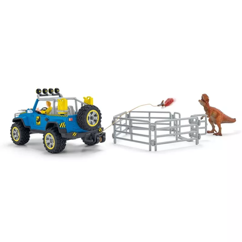 schleich Dinosaurs Off-road vehicle with dino outpost