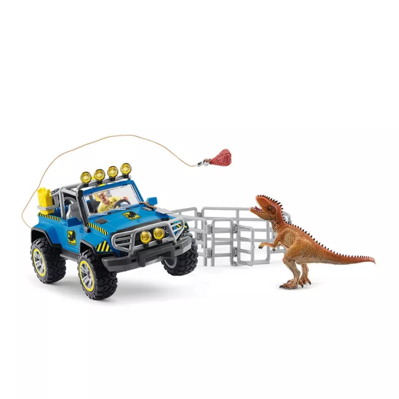 schleich Dinosaurs Off-road vehicle with dino outpost