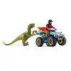 Toy Set Schleich Dinosaurs Quad Escape from Velociraptor