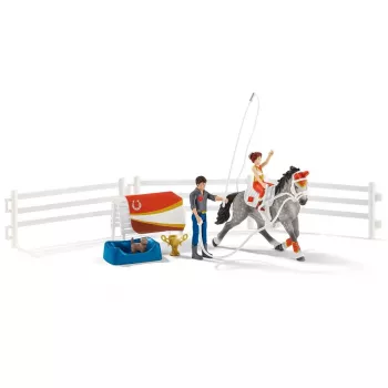 Toy set Schleich HORSE CLUB Mia's vaulting riding set