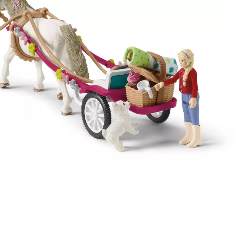 Farm Schleich HORSE CLUB Small carriage for the big horse show