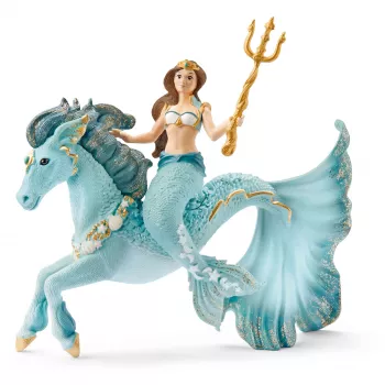 Figure Schleich BAYALA Mermaid Eyela on underwater horse
