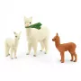 schleich WILD LIFE Alpaca Set, 3 yr(s), Wild Life, Brown, Green, White, 3 pc(s)