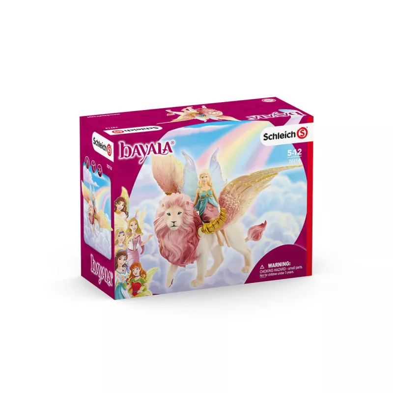 Figure Schleich BAYALA Fairy in Flight on Winged Lion