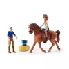 Action/Adventure Schleich HORSE CLUB Horse Adventures with Car and Trailer