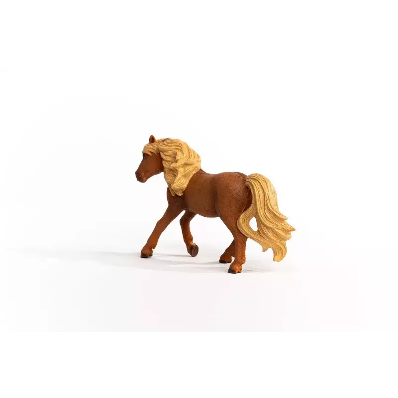 Horse Figure Schleich Icelandic Pony Stallion Brown 13943S