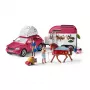 schleich HORSE CLUB Horse Adventures with Car and Trailer, Action/Adventure, Camping, Horses, 5 yr(s), Multicolour, Plastic