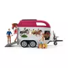 schleich HORSE CLUB Horse Adventures with Car and Trailer, Action/Adventure, Camping, Horses, 5 yr(s), Multicolour, Plastic