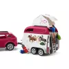 schleich HORSE CLUB Horse Adventures with Car and Trailer, Action/Adventure, Camping, Horses, 5 yr(s), Multicolour, Plastic