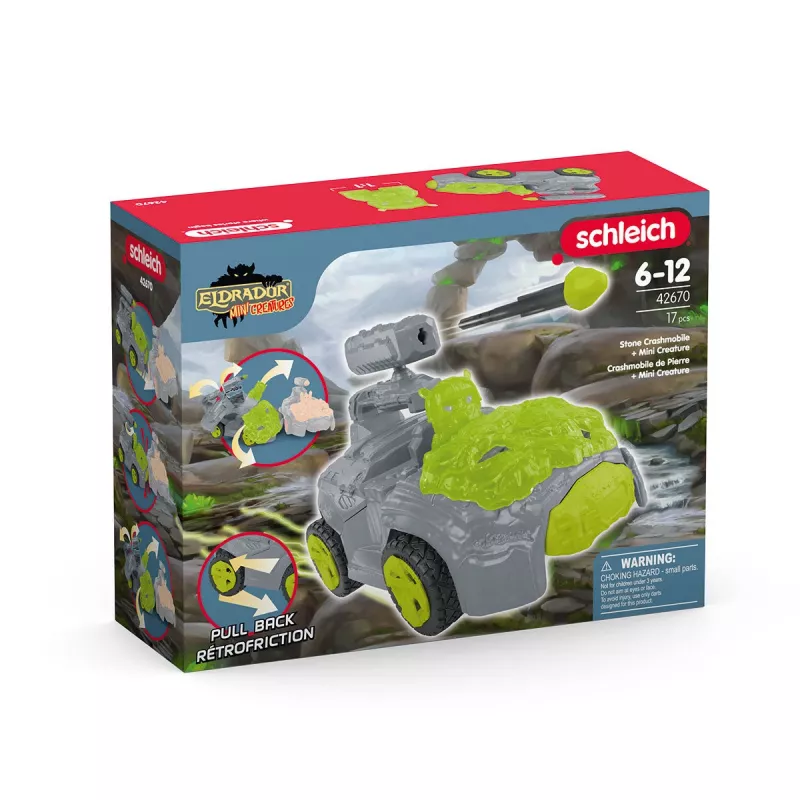 Vehicle Schleich ELDRADOR CREATURES Stone CrashMobile Mini Creature 7-12 years