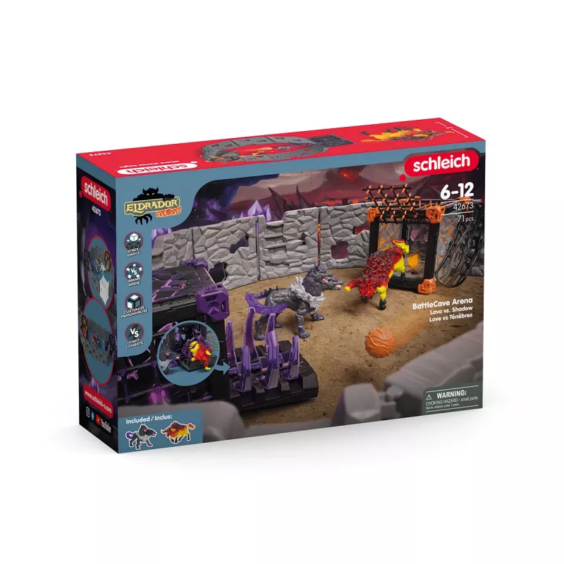 Action/Adventure Schleich BattleCave Arena Lava vs. Shadow Multicolour