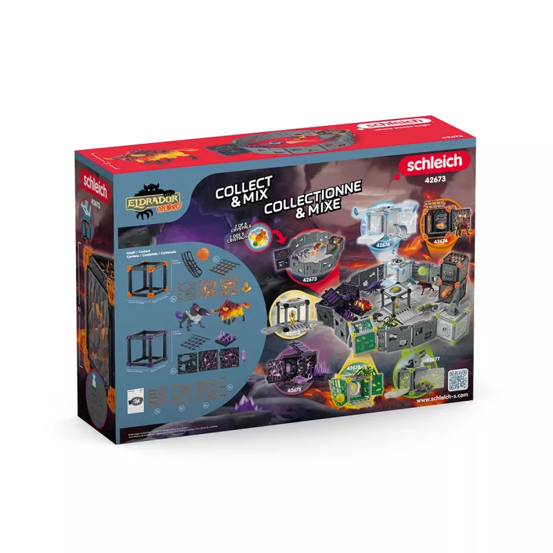 Action/Adventure Schleich BattleCave Arena Lava vs. Shadow Multicolour