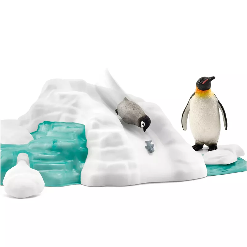 Toy Figurine Schleich Penguin Family Fun Multicolour 42661