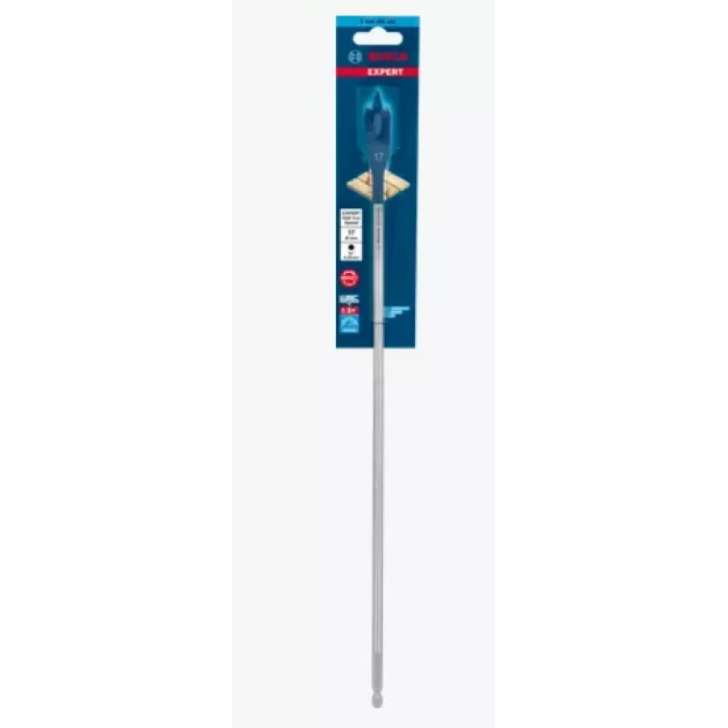 Bosch Expert SelfCut Speed Wood Drill Bit 18 mm, 400 mm, Hex Shank, 2608900345