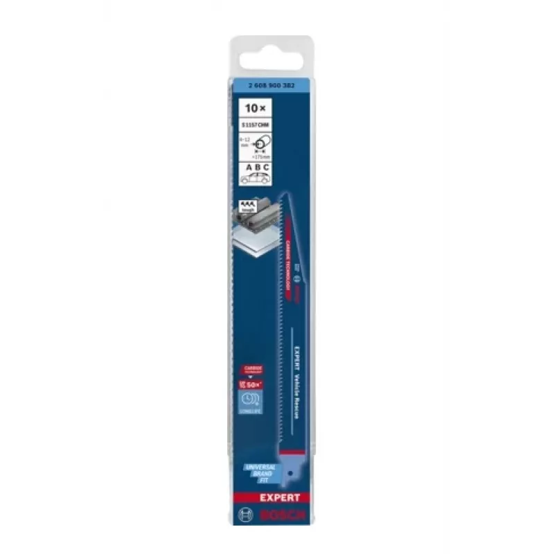 Bosch 2 608 900 382 jigsaw/scroll saw/reciprocating saw blade Sabre saw blade Carbide 10 pc(s)