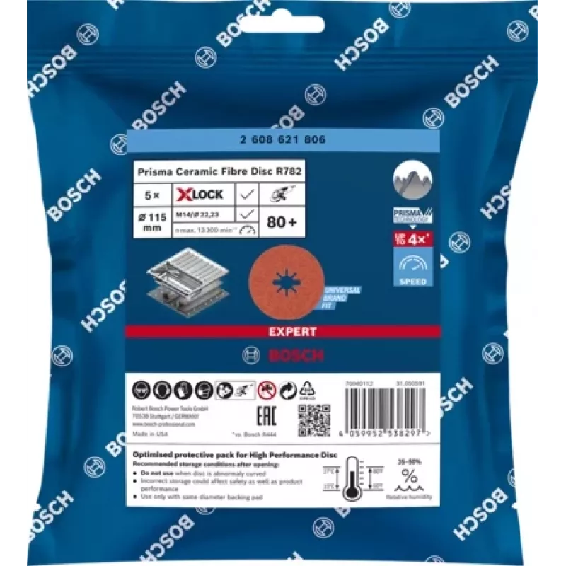 Bosch EXPERT R782 PRISMA Grinding disc
