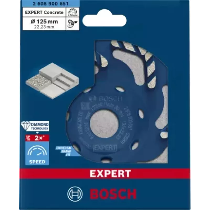 Bosch 2 608 900 651 rotary tool grinding/sanding supply Concrete