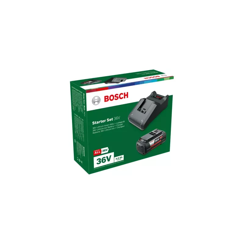 Battery and Charger Set Bosch GBA 36V 4.0Ah + AL 36V-20, Li‑Ion, 36 V 4.0 Ah