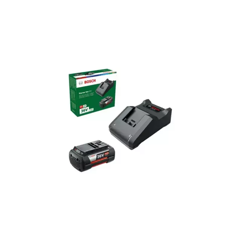 Battery and Charger Set Bosch GBA 36V 4.0Ah + AL 36V-20, Li‑Ion, 36 V 4.0 Ah