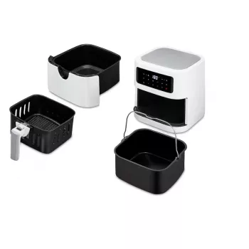 MEDION LIFE E40 XL Single 5.2 L Stand-alone Hot air fryer White