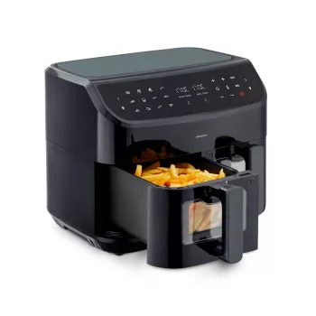 MEDION LIFE P20 Double 8.7 L 2600 W Hot air fryer Black