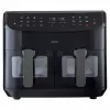 MEDION LIFE P20 Double 8.7 L 2600 W Hot air fryer Black