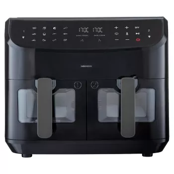 MEDION LIFE P20 Double 8.7 L 2600 W Hot air fryer Black