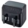 MEDION LIFE P20 Double 8.7 L 2600 W Hot air fryer Black