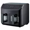 MEDION LIFE P20 Double 8.7 L 2600 W Hot air fryer Black