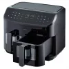 MEDION LIFE P20 Double 8.7 L 2600 W Hot air fryer Black