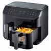 MEDION LIFE P20 Double 8.7 L 2600 W Hot air fryer Black