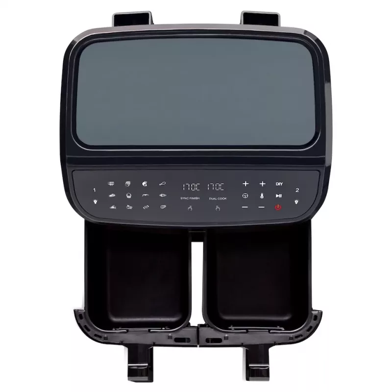 MEDION LIFE P20 Double 8.7 L 2600 W Hot air fryer Black