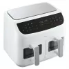 MEDION LIFE P20 Double 8.7 L 2600 W Hot air fryer White