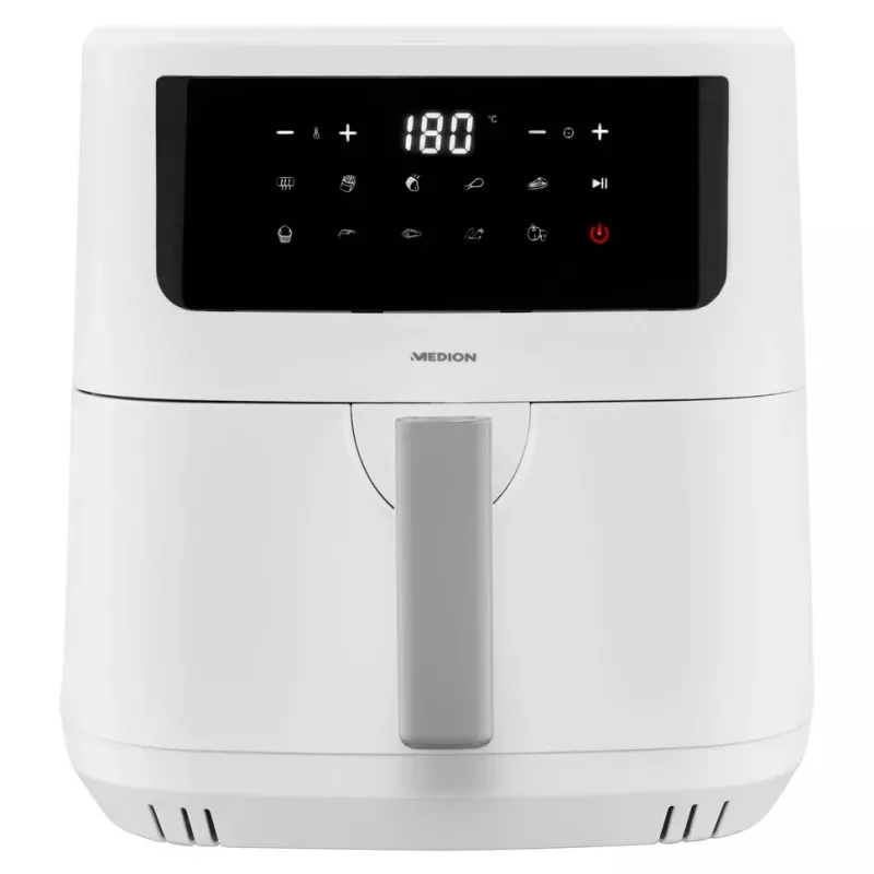 MEDION LIFE P10 XL Single 6.8 L 2150 W Hot air fryer White