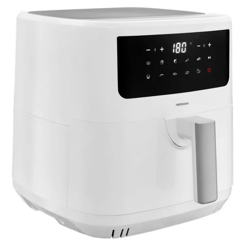 MEDION LIFE P10 XL Single 6.8 L 2150 W Hot air fryer White
