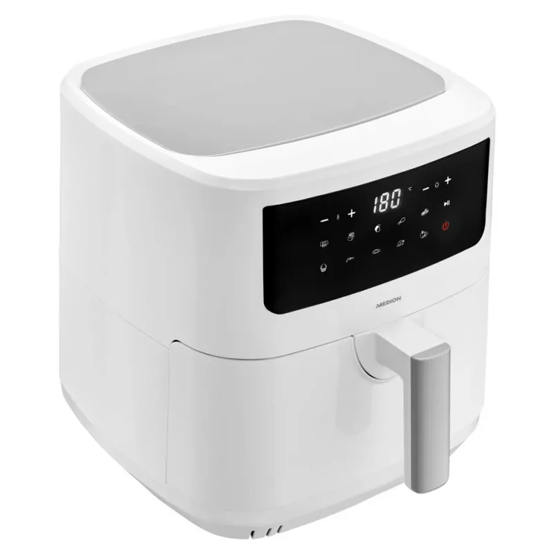 MEDION LIFE P10 XL Single 6.8 L 2150 W Hot air fryer White
