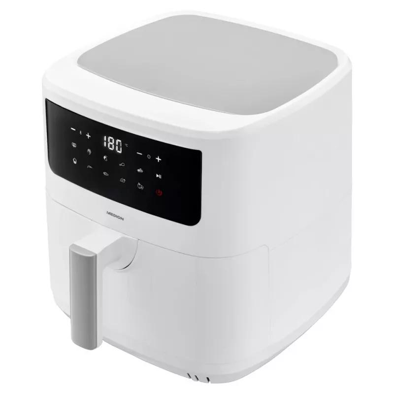 MEDION LIFE P10 XL Single 6.8 L 2150 W Hot air fryer White