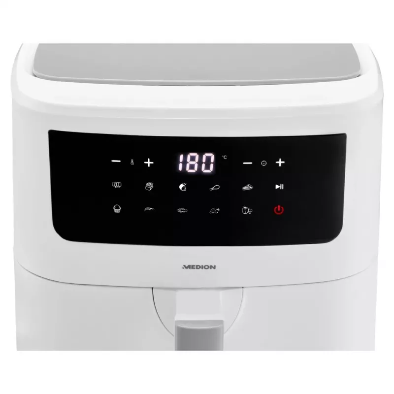 MEDION LIFE P10 XL Single 6.8 L 2150 W Hot air fryer White
