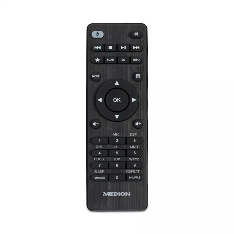 Internet radio MEDION LIFE P85333 — DAB+ / FM, 12 W RMS, 2.8 inch TFT, Wi‑Fi 802.11a/b/g, 3.5 mm jack, grey