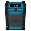Portable Digital Radio MEDION LIFE E65895 (MD 43895) — PLL tuner, 10 W RMS, LCD, Bluetooth 10 m, IP54, external antenna, black/blue