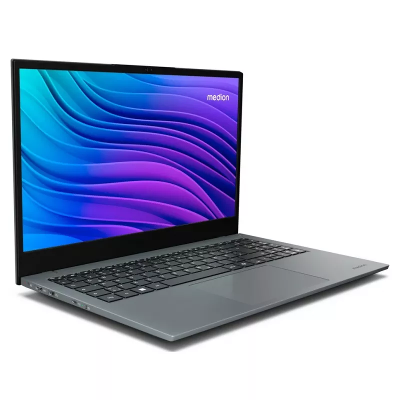 MEDION E15443 Intel Core Ultra 5 125H Laptop 39.6 cm (15.6 inch) Full HD 16 GB DDR5-SDRAM 512 GB SSD Windows 11 Home Grey